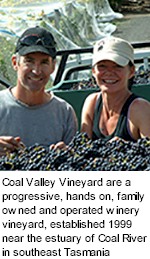 http://www.coalvalley.com.au/ - Coal Valley Vineyard - Tasting Notes On Australian & New Zealand wines