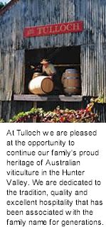 http://www.tulloch.com.au/ - Tulloch - Tasting Notes On Australian & New Zealand wines