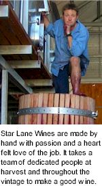 http://www.starlanewinery.com.au/ - Star Lane - Tasting Notes On Australian & New Zealand wines