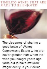 http://www.wynns.com.au/ - Wynns - Tasting Notes On Australian & New Zealand wines